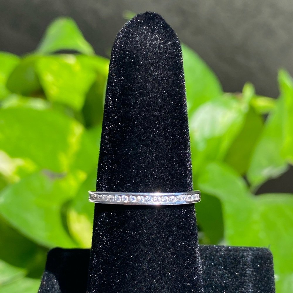 IBB CN 925 cz band ring✨